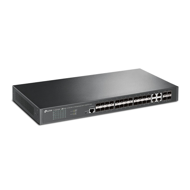 TP-Link JetStream 24-Port SFP L2+ Managed Switch with 4 10GE SFP+ Slots TL-SG3428XF 840030708213