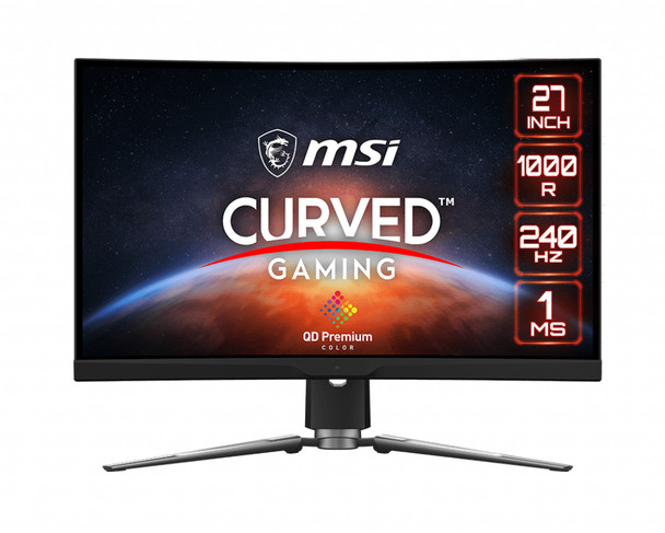 MSI MN MPG ARTYMIS 273CQRX QD 27 WQHD 2560x1440 240Hz 1ms MPG273CQRXQD 824142242704