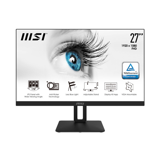 MSI MN Pro MP271P 27 IPS FHD 1920x1080 5ms 1000:1 VGA HDMI Retail PROMP271P 824142230169