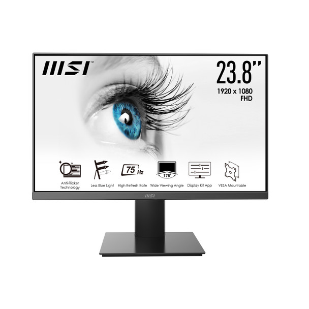 MSI MN Pro MP241X 24 VA FHD 1920x1080 Matte Black Retail PROMP241X 824142275436