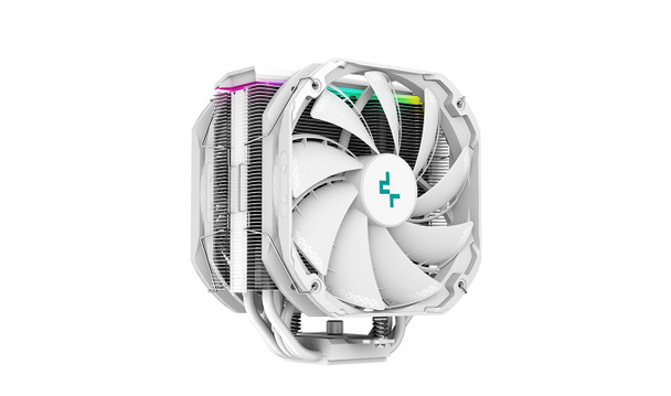 DeepCool Fan R-AS500-WHNLMP-G AS500 PLUS White Fluid Dynamic Bearing Retail R-AS500-WHNLMP-G 810116590360