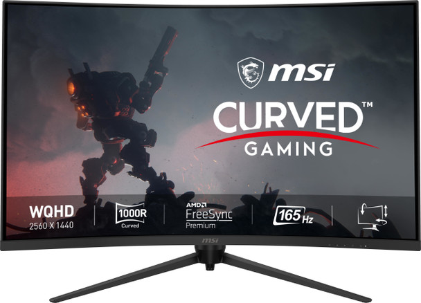 MSI MN Optix G271CQP 27 WQHD VA 2560x1440 165Hz 1ms 16:9 DP 2HDMI Retail OPTIXG271CQP 824142263259