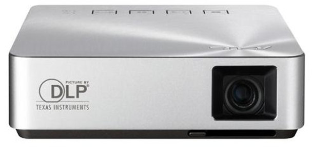 Asus LED Projector S1 250Lumens WVGA DLP 16.7M 1000:1 HDMI USB SPK Silver RTL S1 886227633555