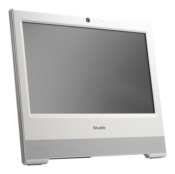 Shuttle X50V8 All In One 15.6" Touch PC, Intel Celeron 5205U, fanless, white 887993005096