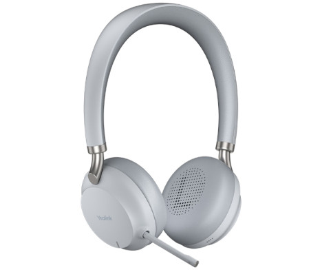 Yealink BH72 Lite Headset Wired & Wireless Head-band Calls/Music USB Type-A Bluetooth Light grey 6938818308848