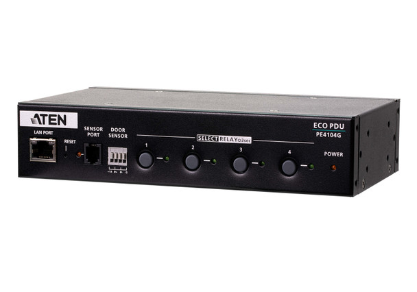 ATEN PE4104G power distribution unit (PDU) 4 AC outlet(s) 1U Black 672792011863