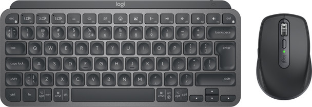 Logitech MX Keys Mini Combo for Business keyboard Mouse included RF Wireless + Bluetooth QWERTY US International Graphite 097855175717