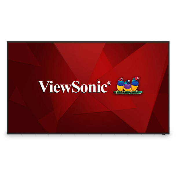 Viewsonic CDE7512 Signage Display Digital signage flat panel 190.5 cm (75") Wi-Fi 330 cd/m² 4K Ultra HD Black Built-in processor Android 9.0 16/7 766907017663