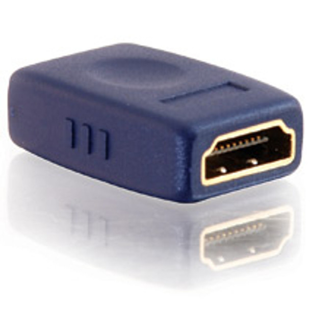 C2G Velocity HDMI Coupler F/F Blue 757120409700