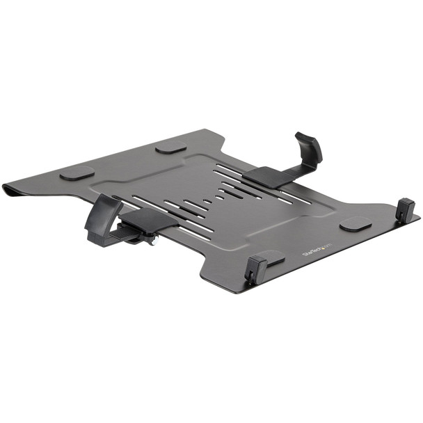 StarTech.com VESA Laptop Tray - Adjustable Monitor Arm Laptop Tray Secures Notebooks (4.5kg / 9.9lb) - 75x75 & 100x100 VESA Mount Holes - Ventilated - For Monitor Desk Mounts/Stands 065030893992