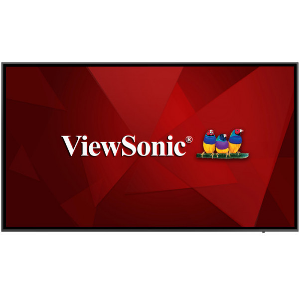 Viewsonic CDE7520 Signage Display Digital signage flat panel 190.5 cm (75") IPS 450 cd/m² 4K Ultra HD Black Built-in processor Android 8.0 766907004199