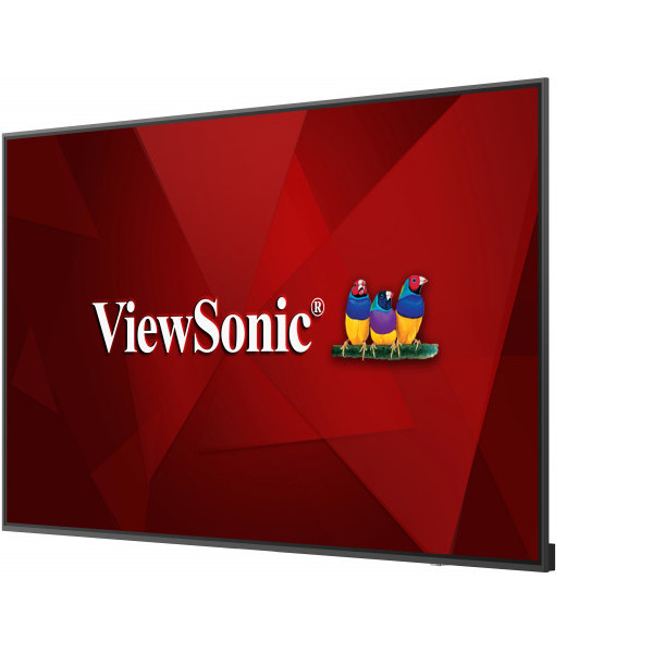 Viewsonic CDE7520 Signage Display Digital signage flat panel 190.5 cm (75") IPS 450 cd/m² 4K Ultra HD Black Built-in processor Android 8.0 766907004199