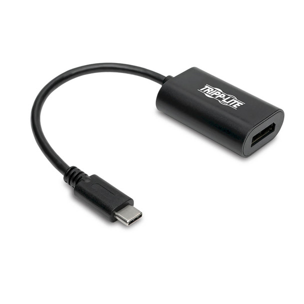 Tripp Lite U444-06N-DP4K6B USB-C to Displayport 4K 60Hz Adapter, Black 037332203427