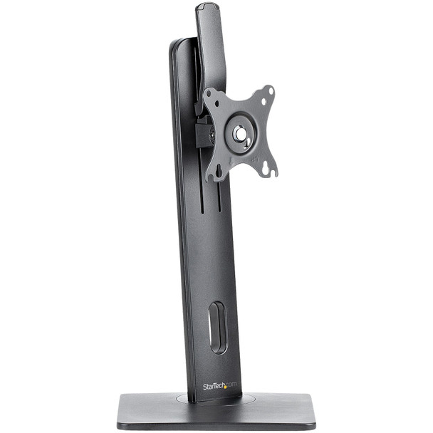 StarTech.com Free Standing Single Monitor Mount - Height Adjustable Monitor Stand - For VESA Mount Displays up to 32" (15lb/7kg) - Ergonomic Monitor Stand for Desk - Tilt/Swivel/Rotate 065030891868