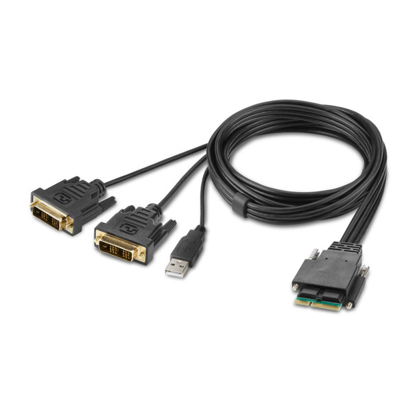 Belkin F1DN2MOD-HC-D06 KVM cable Black 1.8 m 745883789702