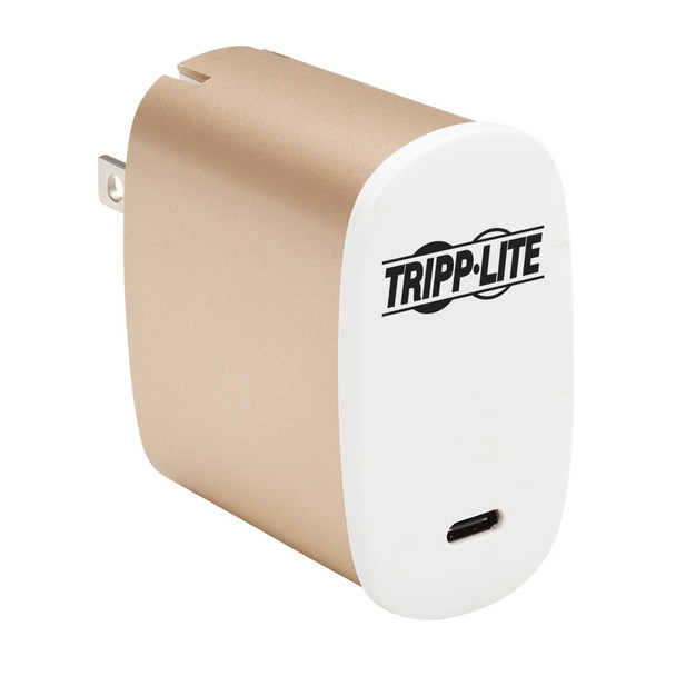 Tripp Lite 50W Compact USB-C Wall Charger - GaN Technology, USB-C Power Delivery 3.0 037332249067