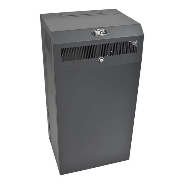 Tripp Lite SRWF12U38 SmartRack 12U Low-Profile Vertical-Mount Wall-Mount Small Server Rack Enclosure 037332195852