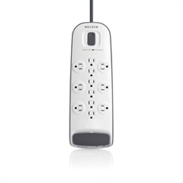 Belkin BV112230-08 surge protector Black, White 12 AC outlet(s) 125 V 2.44 m 722868758168