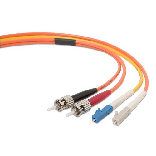 Belkin Mode Conditioning Fiber Cable fibre optic cable LC ST Orange 722868611128