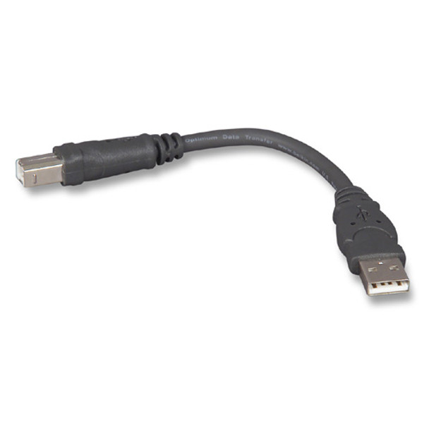 Belkin Pro Series USB 2.0 Device Cable - 6 inches USB cable 0.15 m USB A USB B Black 722868415276