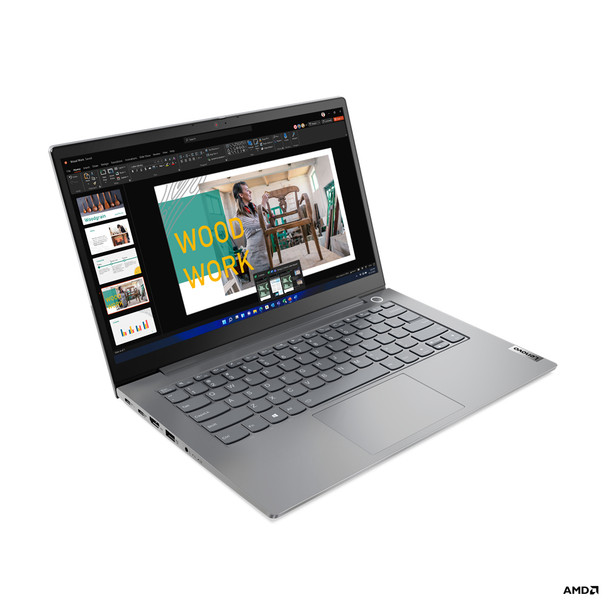 Lenovo ThinkBook 14 G4 ABA 21DK0057US 14" Notebook - Full HD - 1920 x 1080 - AMD Ryzen 5 5625U Hexa-core (6 Core) 2.30 GHz - 8 GB Total RAM - 8 GB On-board Memory - 256 GB SSD - Mineral Gray  21DK0057US 196801619388