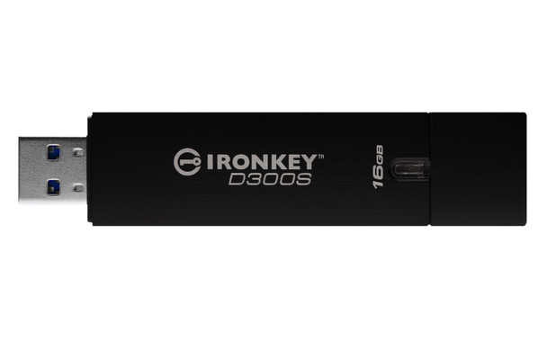 Kingston 16GB IronKey D300 D300S USB 3.1 Flash Drive IKD300S/16GB 740617287417