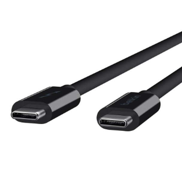 Belkin F2CD081BT1M-BLK USB cable 1 m USB C Black 44846