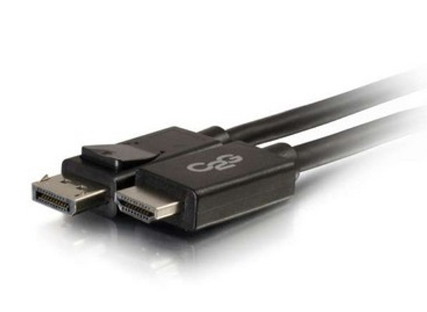 C2G 3ft DP / HDMI 0.9 m DisplayPort Black 54325 757120543251