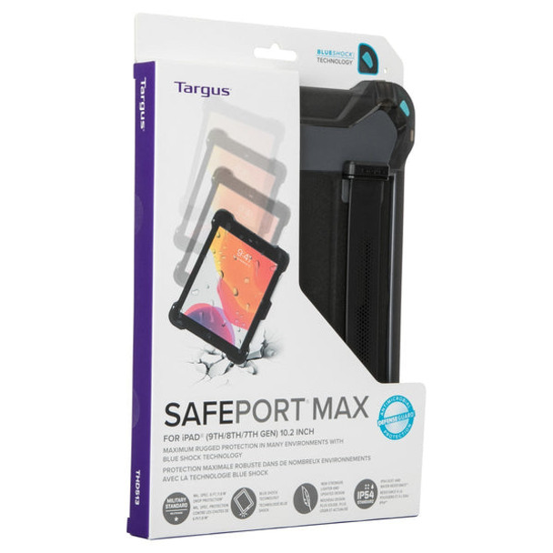 Targus SafePort Rugged Max 25.9 cm (10.2") Cover Grey THD513GL 092636355289