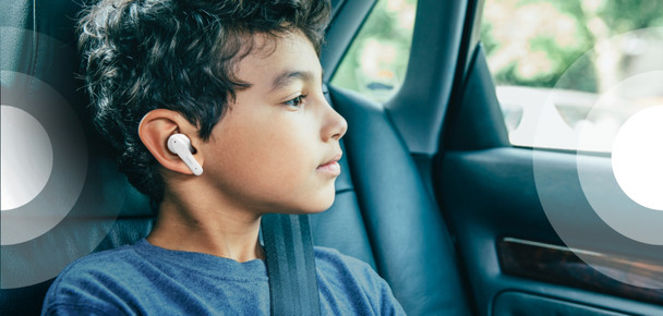 Belkin Soundform Nano​ Headphones Wireless In-ear Calls/Music Micro-USB Bluetooth White PAC003btWH 745883841554