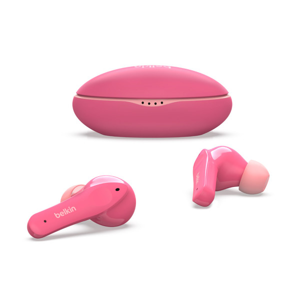 Belkin Soundform Nano​ Headphones Wireless In-ear Calls/Music Micro-USB Bluetooth Pink PAC003btPK 745883841547