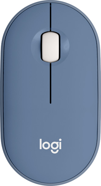 Logitech Pebble M350 Modern, Slim, and Silent Wireless and Bluetooth Mouse 910-006660 097855178312