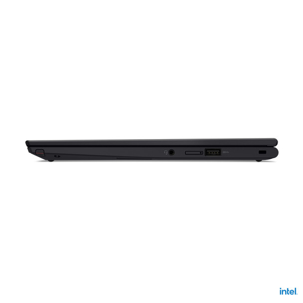 Lenovo ThinkPad X13 Yoga i5-1235U Hybrid (2-in-1) 33.8 cm (13.3") Touchscreen WUXGA Intel Core i5 16 GB LPDDR4x-SDRAM 256 GB SSD Wi-Fi 6E (802.11ax) Windows 11 Pro Black 21AW002MUS 196800716484