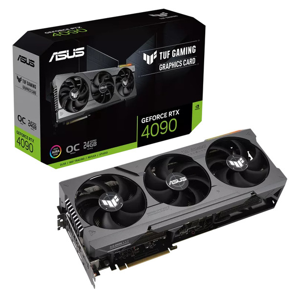 ASUS VCX TUF-RTX4090-O24G-GAMING GeForce RTX 4090 OC 24GB GDDR6X 384B ARG