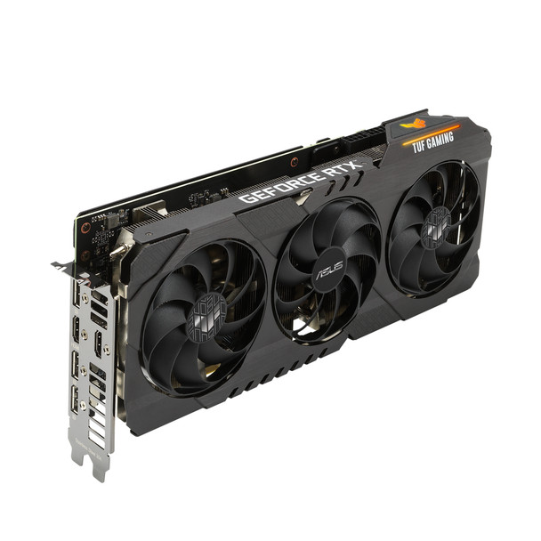 ASUS Video Card TUF-RTX3070-8G-V2-GAMING GeForce RTX 3070 V2 8GB GDDR6 256Bit HDMI/Display Port Retail