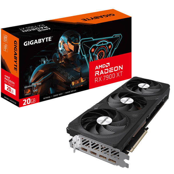 Gigabyte VCX GV-R79XTGAMING OC-20GD RX 7900 XT GAMING 20GB GDDR6 Retail