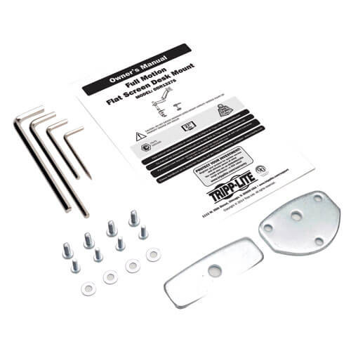 Tripp-Lite AC DDR1327S Full Motion Desk Mount for 13-27 clamp and grommet