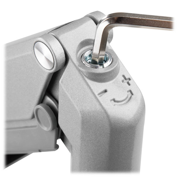 Tripp-Lite AC DDR1732SAL Single-Display Flex-Arm Desktop ClamporGrommet13-34