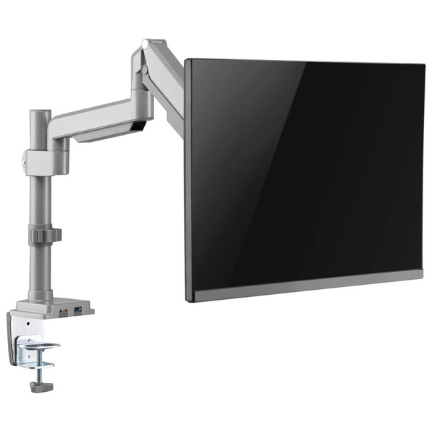 Tripp-Lite AC DDR1732SAL Single-Display Flex-Arm Desktop ClamporGrommet13-34