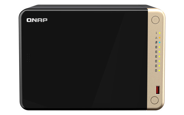 QNAP NAS TS-664-4G-US 6-Bay High-Performance Desktop NAS Intel 4C 4T 4GB DDR4