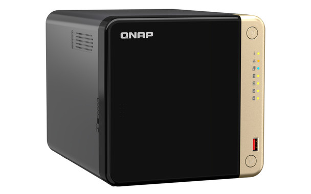QNAP NAS TS-464-4G-US 4-Bay High-Performance Desktop NAS Intel 4C 4T 4GB DDR4