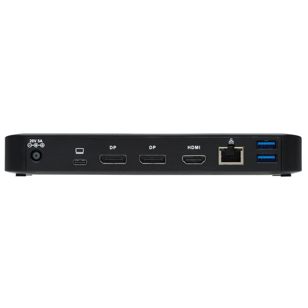 Tripp-Lite AC U442-DOCK8-B USB-C Dock Triple Display 4K 60Hz Black Retail