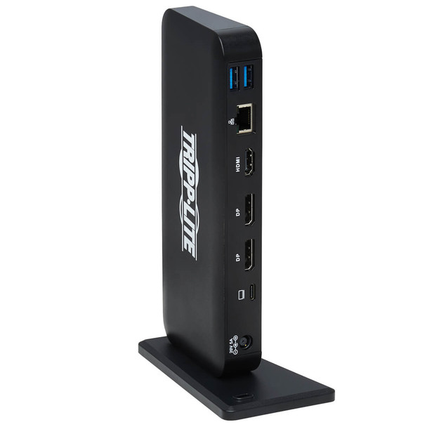 Tripp-Lite AC U442-DOCK8-B USB-C Dock Triple Display 4K 60Hz Black Retail
