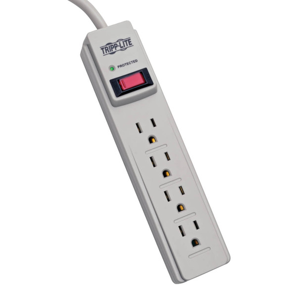 TRIPPLITE Surge 4 outlet (2 Transformers) 4ft Cord 390 Joules