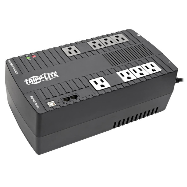 TRIPPLITE 550VA UPS ultra-compact line-interactive UPS single-line TEL DSL surge