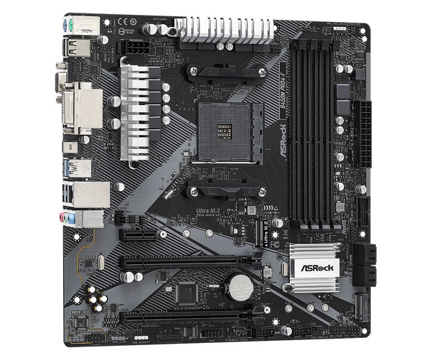 ASRock MB B450M PRO4-F R2.0 B450 AMD AM4 Max.128GB DDR4 Micro ATX Retail