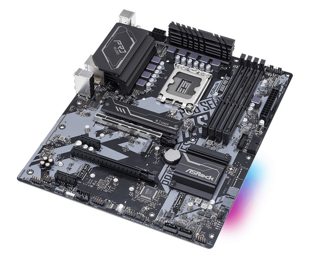 ASRock MB B660 PRO RS B660 LGA1700 Max128GB DDR4 PCIE ATX Retail