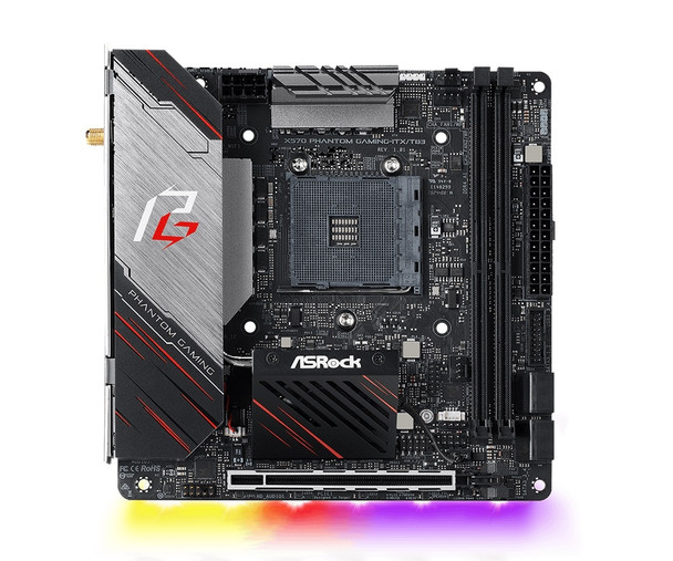 ASRock MB X570PHANTOMGAMING-ITX TB3 AMD X570 PCIe4 ITX Thunderbolt3 Retail