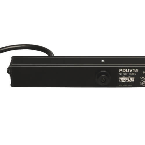 Tripp Lite 1.44kw Single-Phase Basic PDU, 120V Outlets (14 5-15R), 5-15P, 15ft Cord, 0U Vertical 44957