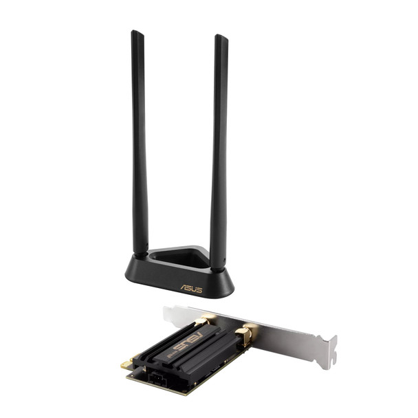 Asus NT PCE-AXE58BT WiFi 6E PCI-E Adapter with 2 external antennas Retail